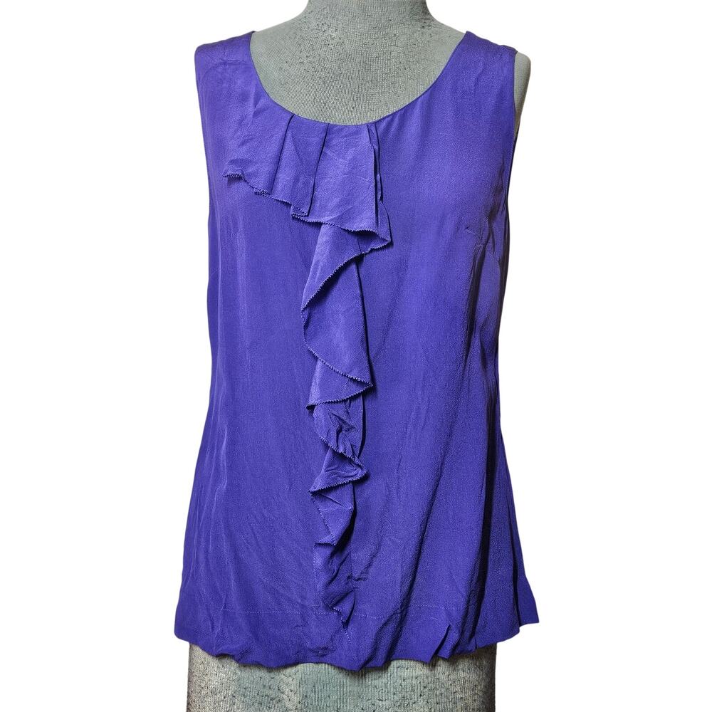 Halogen Silk Sleeveless Blouse Size Small